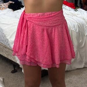 Aerie flowy skirt